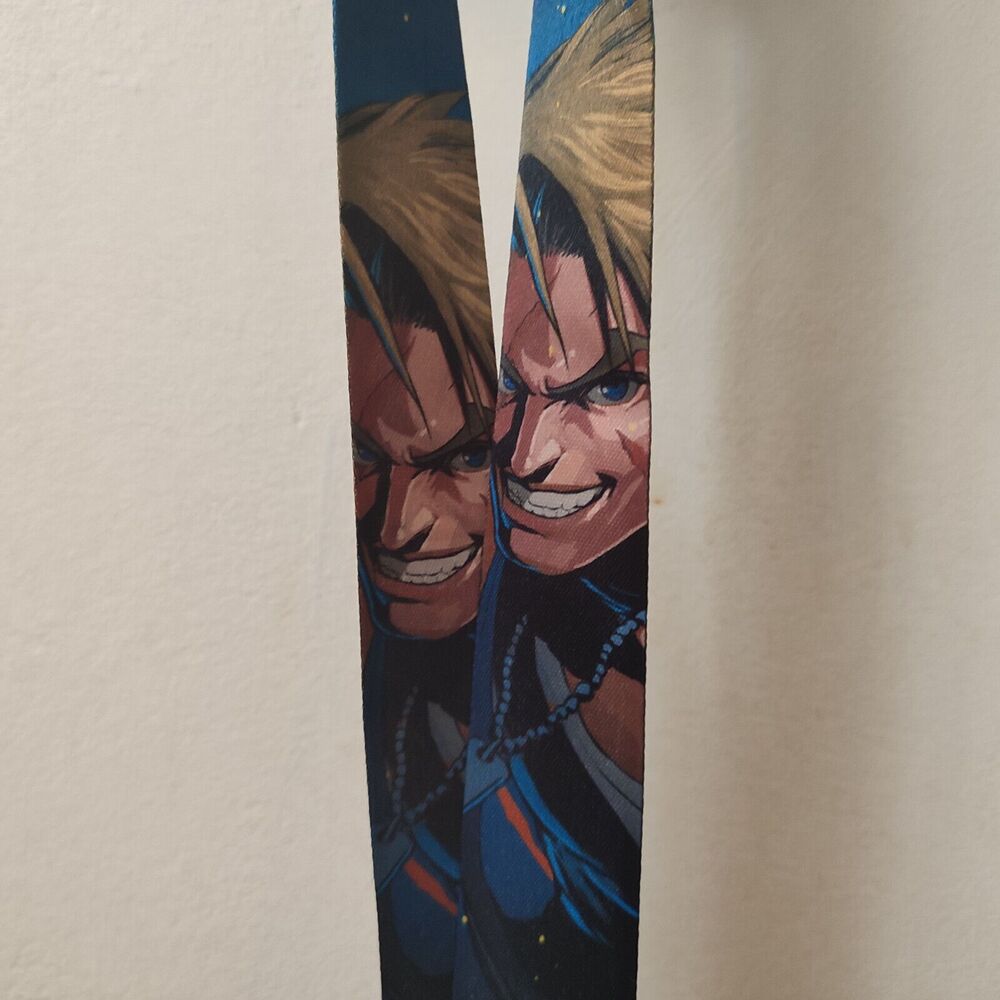 Street Fighter Luke Sullivan Cloth Lanyard With Clasp Official SF Collectible